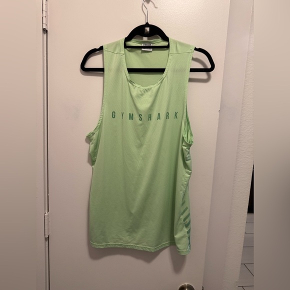 Gymshark Men’s Medium Lime Green Tank Top - Picture 1 of 7